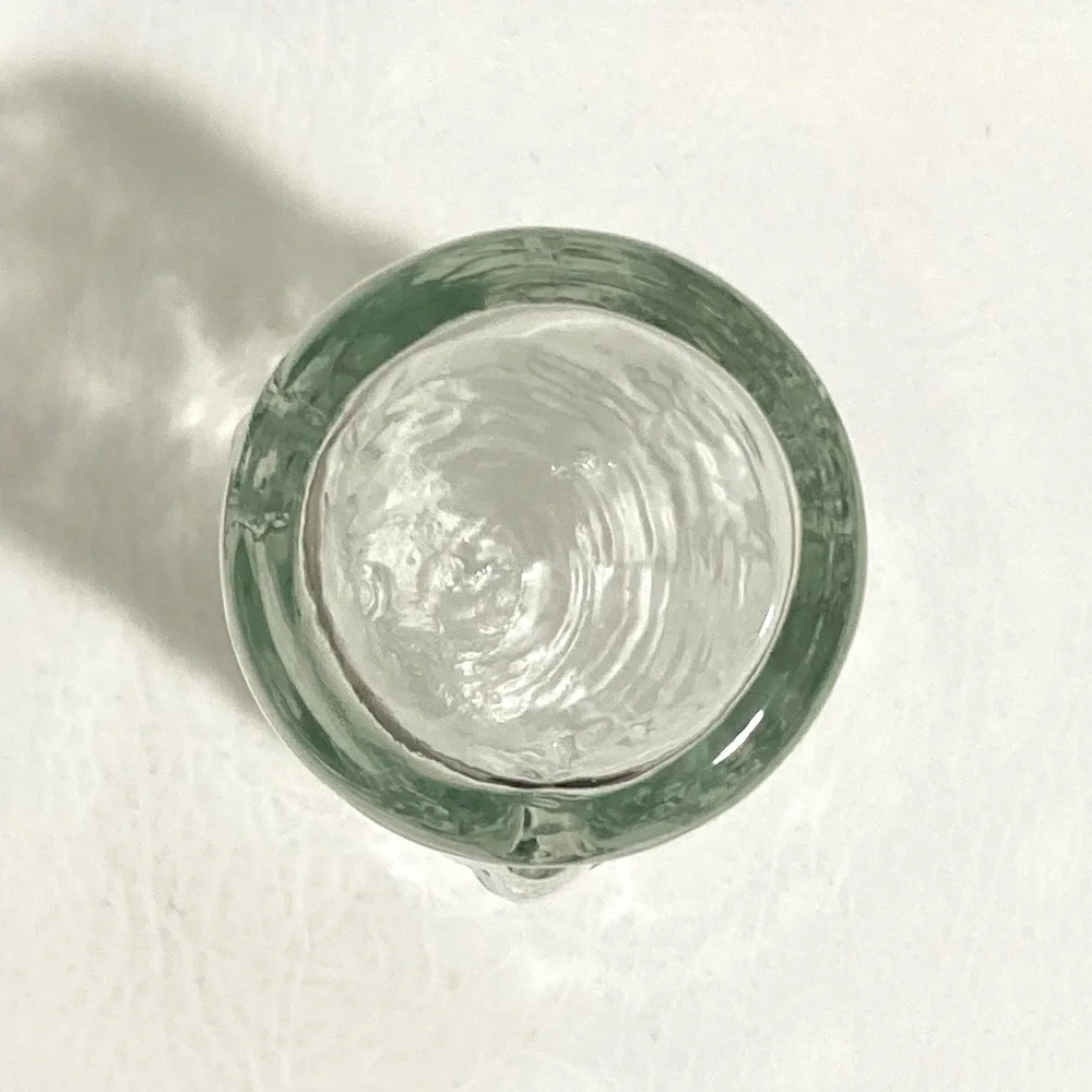 Vintage 1978 Libbey La Femme Tumbler Vase Clear - Picture 5 of 6